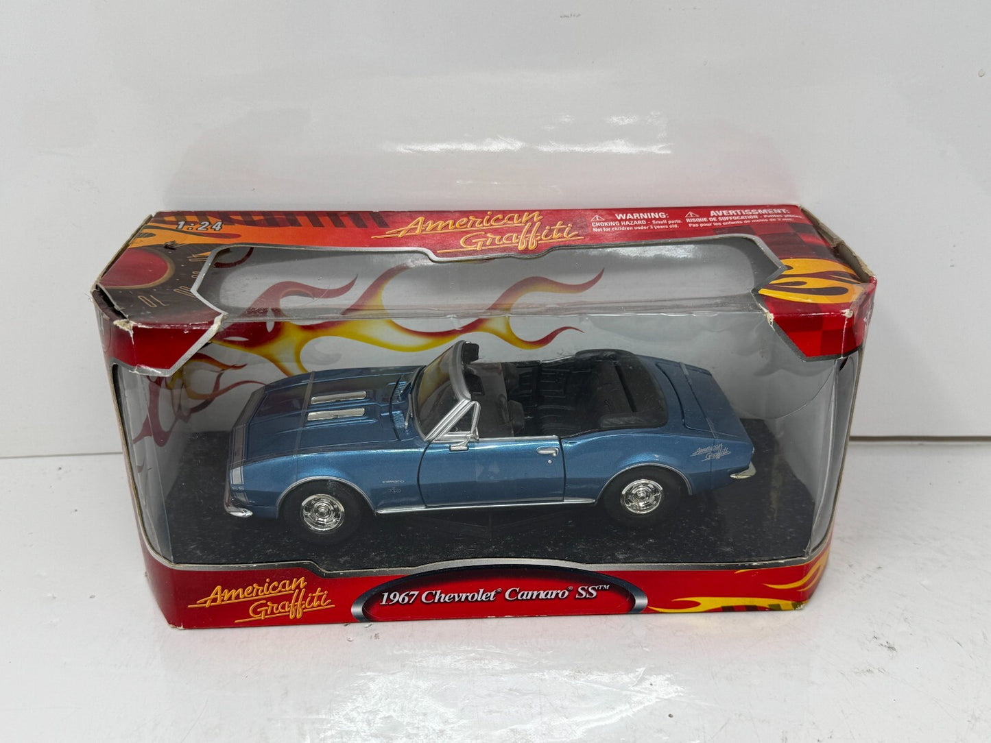 Motormax American Graffiti 1967 Chevrolet Camaro SS Convertible 1:24 Diecast