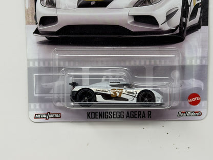 Hot Wheels Premium Gumball 3000 Koenigsegg Agera R 1:64 Diecast Real Riders
