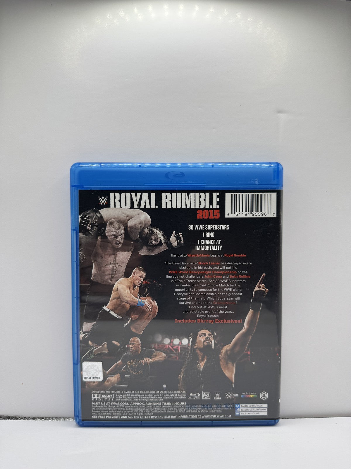 WWE Royal Rumble 2015 (Blu-ray) WWE Wrestling
