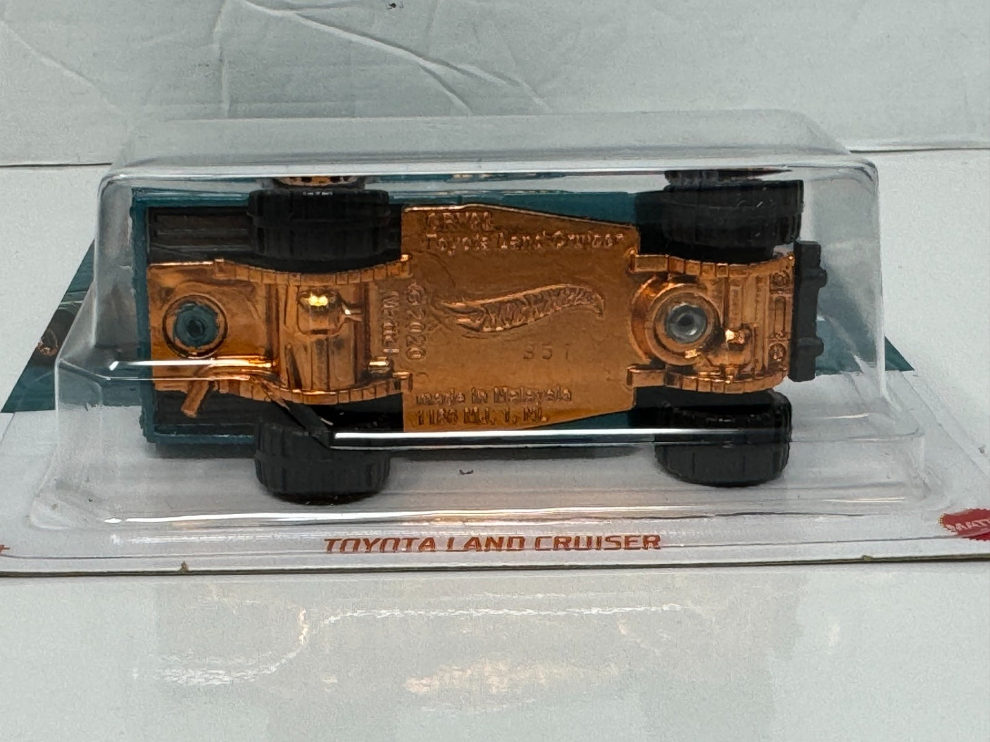 Hot Wheels Pearl and Chrome Toyota Land Cruiser 1:64 Diecast