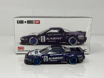 Kaido House MINI GT Honda NSX Kaido Racing V2 1:64 Diecast Purple