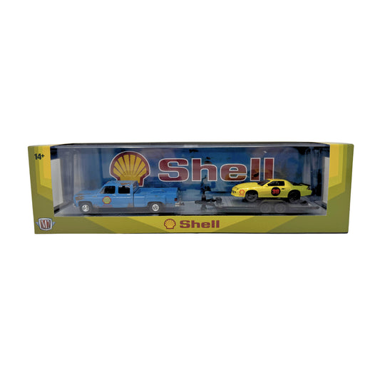 M2 Machines Shell 1977 Chevrolet Cheyenne Super 30 & Camaro IROC-Z 1:64 Diecast