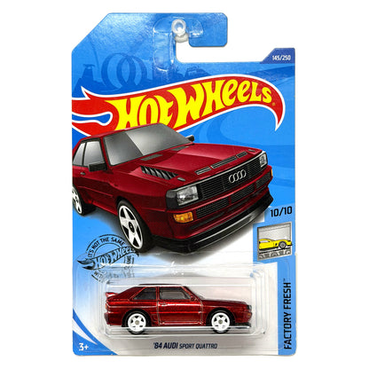Hot Wheels Super Treasure Hunt Audi Sport Quattro Factory Fresh 1:64 Diecast STH