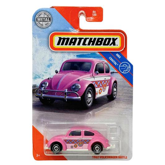 Matchbox MBX Coastal 1962 Volkswagen Beetle 1:64 Diecast