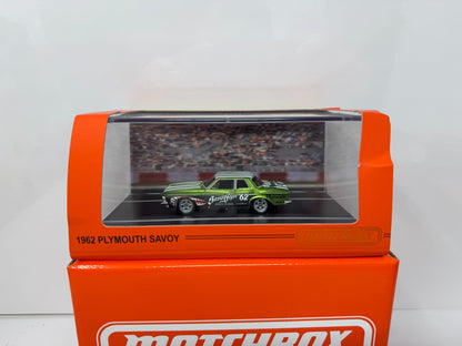 Matchbox Collectors 1962 Plymouth Savoy 1:64 Diecast Mattel Creations