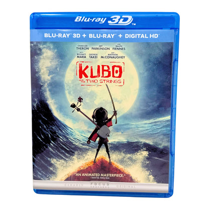 Kubo and the Two Strings Blu-ray 3D Laika Animated Family Adventure