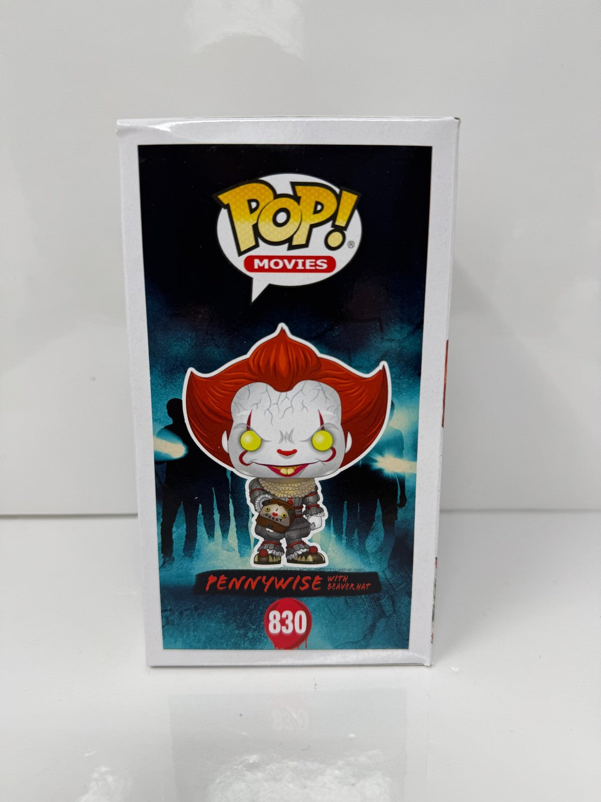 Funko Pop! Movies IT #830 Pennywise with Beaver Hat FYE Vinyl Figure