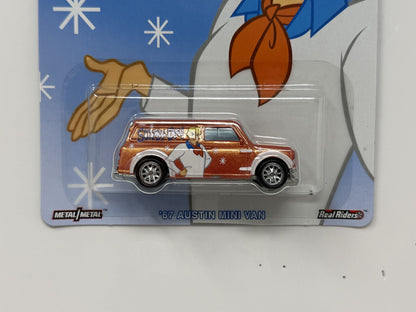 Hot Wheels Scooby-Doo 1967 Austin Mini Van 1:64 Diecast Real Riders