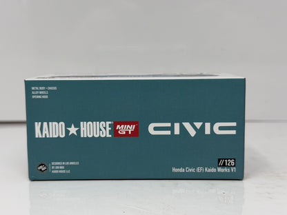 Kaido House Mini GT Honda Civic EF Kaido Works V1 1:64 Diecast
