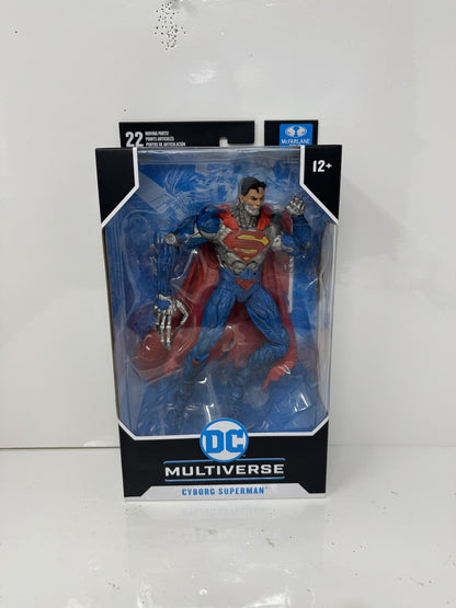 McFarlane DC Multiverse Cyborg Superman New 52 Action Figure