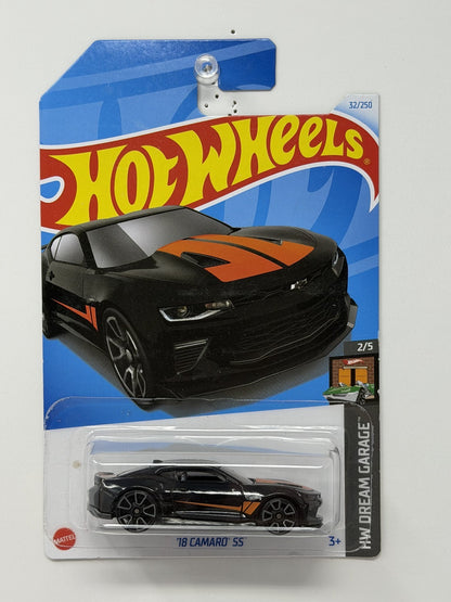 Hot Wheels HW Dream Garage 2018 Chevrolet Camaro SS 1:64 Diecast Black