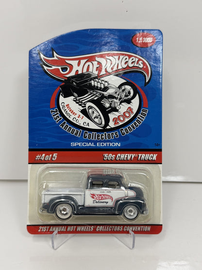 Hot Wheels 2007 21st Collectors Convention 1950s Chevy Truck 1:64 Diecast
