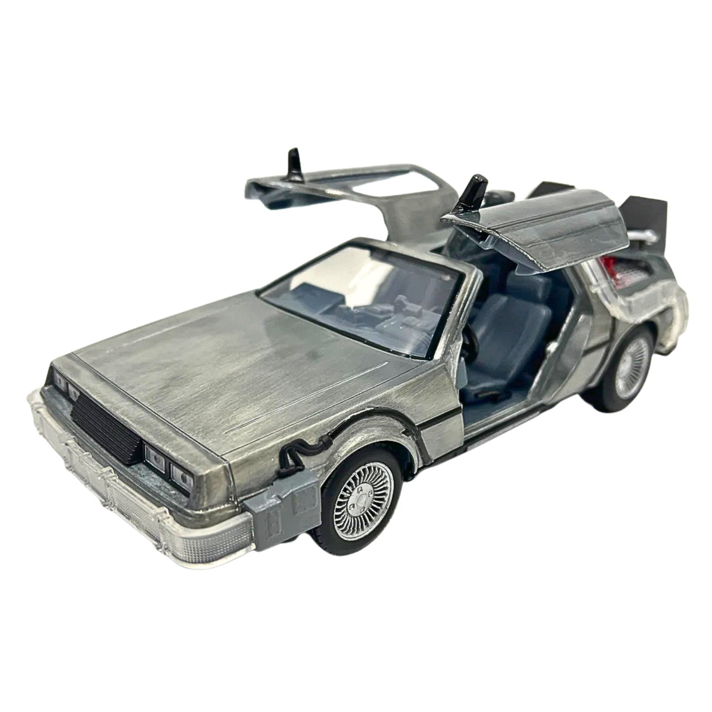 Jada Back to the Future 40th Anniv. Time Machine w/ Truck Packaging 1:24 Diecast