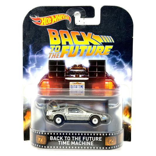 Hot Wheels Retro Entertainment Back to the Future Time Machine 1:64 Diecast