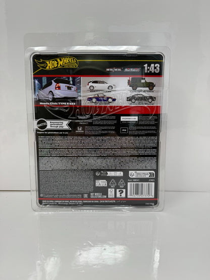 Hot Wheels Premium Honda Civic Type R EK9 1:43 Diecast