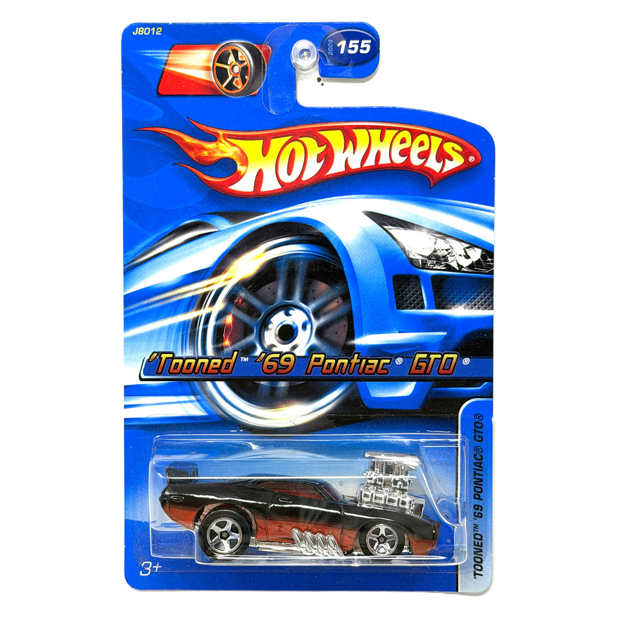 Hot Wheels Tooned 1969 Pontiac GTO 1:64 Diecast