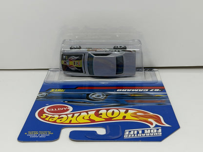 Hot Wheels 1967 Chevrolet Camaro 1:64 Diecast Silver USA Card
