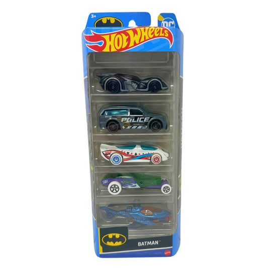 Hot Wheels Batman 5-Pack Gift Set 1:64 Diecast
