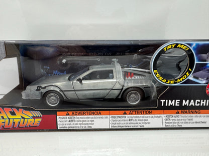Jada Back to the Future Time Machine DeLorean w/ Lights 1:24 Diecast