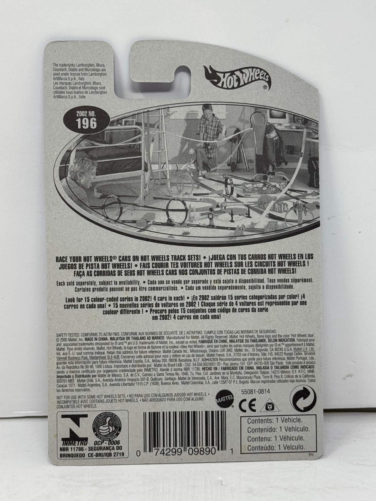 Hot Wheels Lamborghini Countach 1:64 Diecast