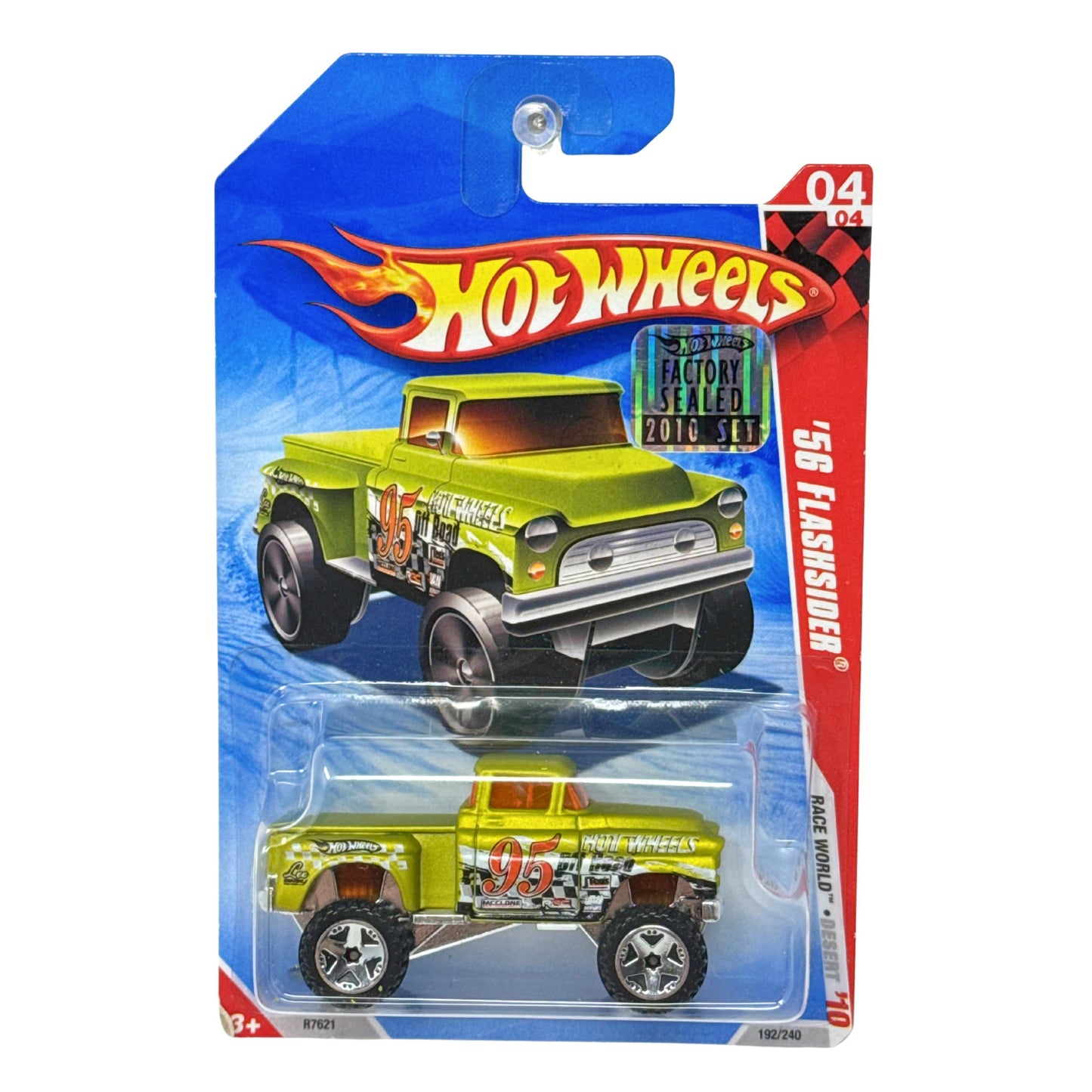 Hot Wheels Race World Desert 1956 Flashsider 1:64 Diecast Factory Sealed