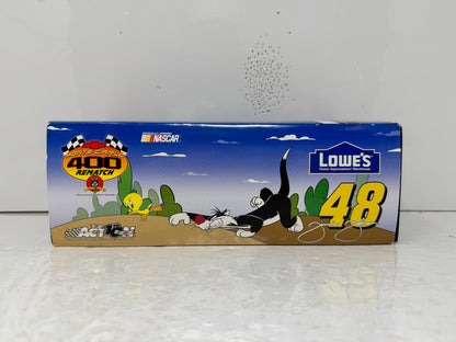 Action Nascar #48 Jimmie Johnson Looney Tunes 2002 Monte Carlo 1:24 Diecast