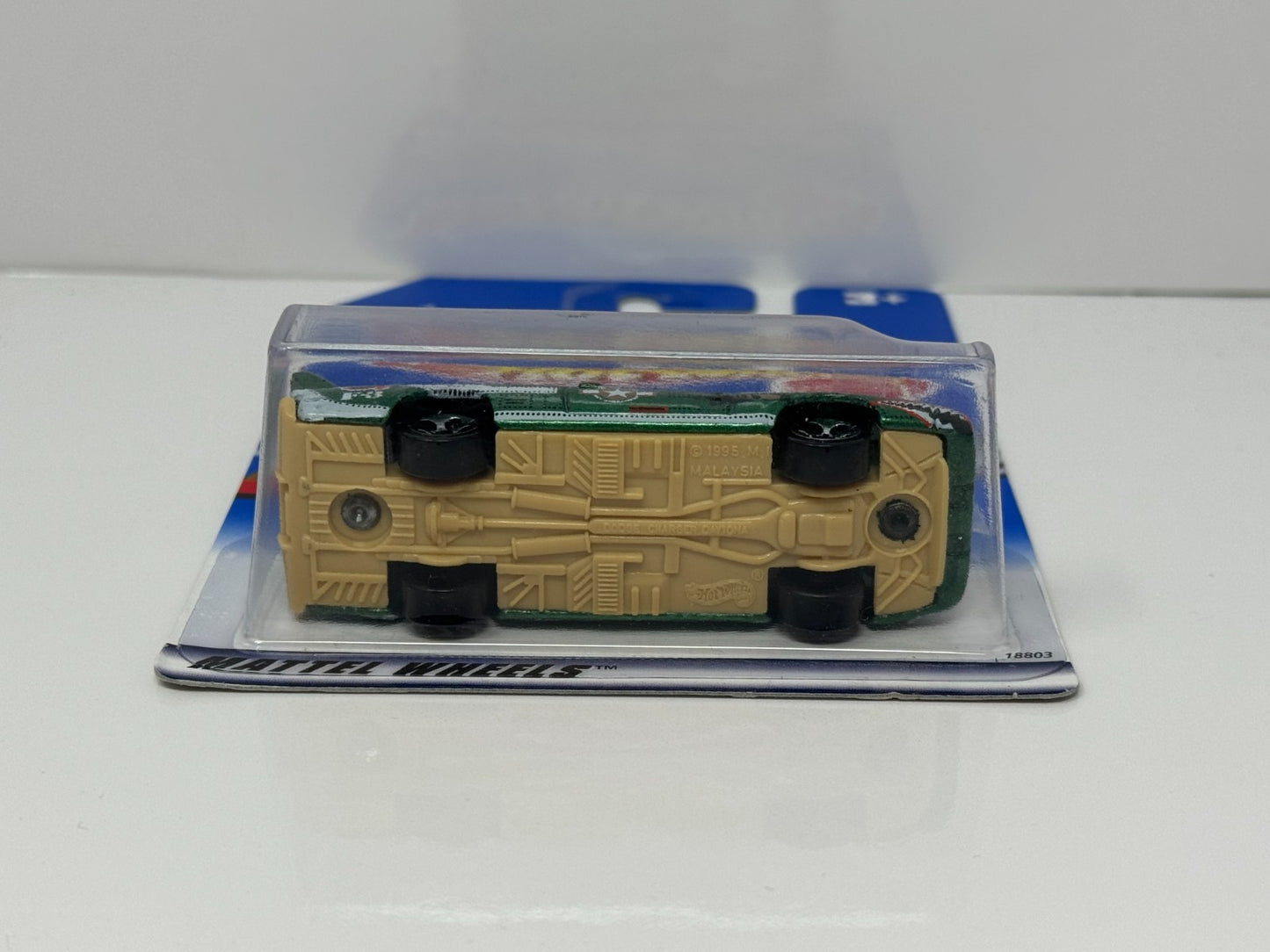 Hot Wheels Dodge Charger Daytona 1970 1:64 Diecast Green Camo