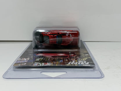 Mini GT Top Secret Toyota Supra A80 GT-300 Red Chrome 1:64 Diecast