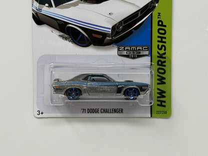 Hot Wheels ZAMAC HW Workshop 1971 Dodge Challenger 1:64 Diecast