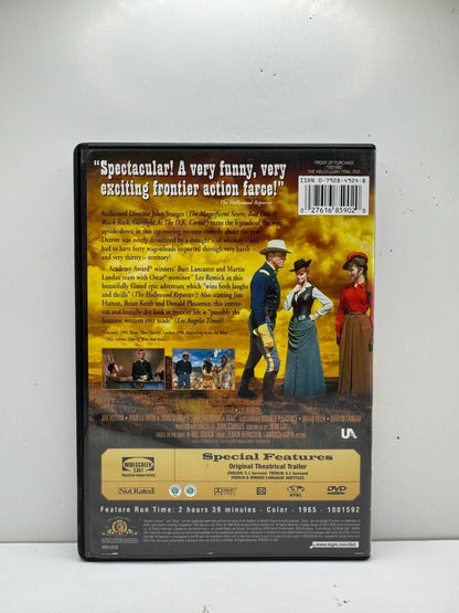 The Hallelujah Trail (DVD) Burt Lancaster Western Comedy