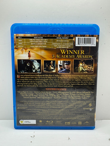 Pan's Labyrinth (Blu-ray) Ivana Baquero Fantasy Good Condition!!!