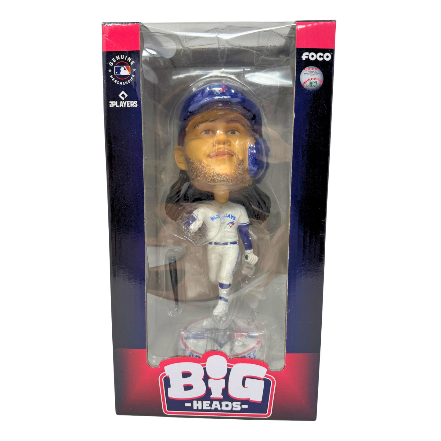 FOCO MLB Toronto Blue Jays Bo Bichette Mini Big Heads Bobblehead