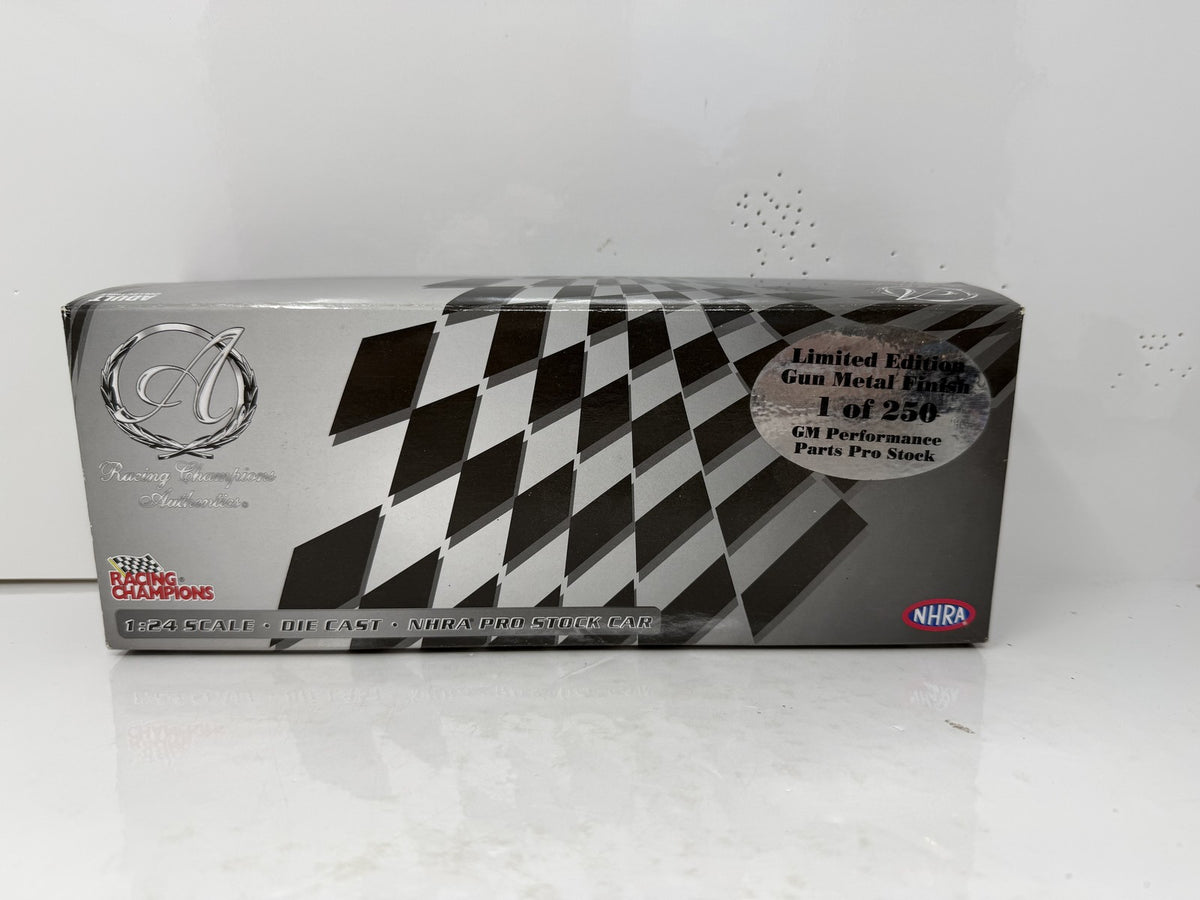 Racing Champions NHRA Warren Johnson Pontiac Pro Stock Gun Metal 1:24 Diecast