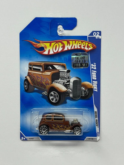 Hot Wheels Rebel Rides 1932 Ford Vicky 1:64 Diecast Factory Sealed
