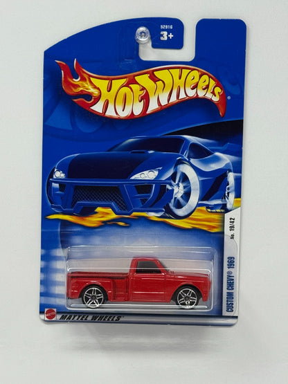 Hot Wheels Custom 1969 Chevy Pickup 1:64 Diecast