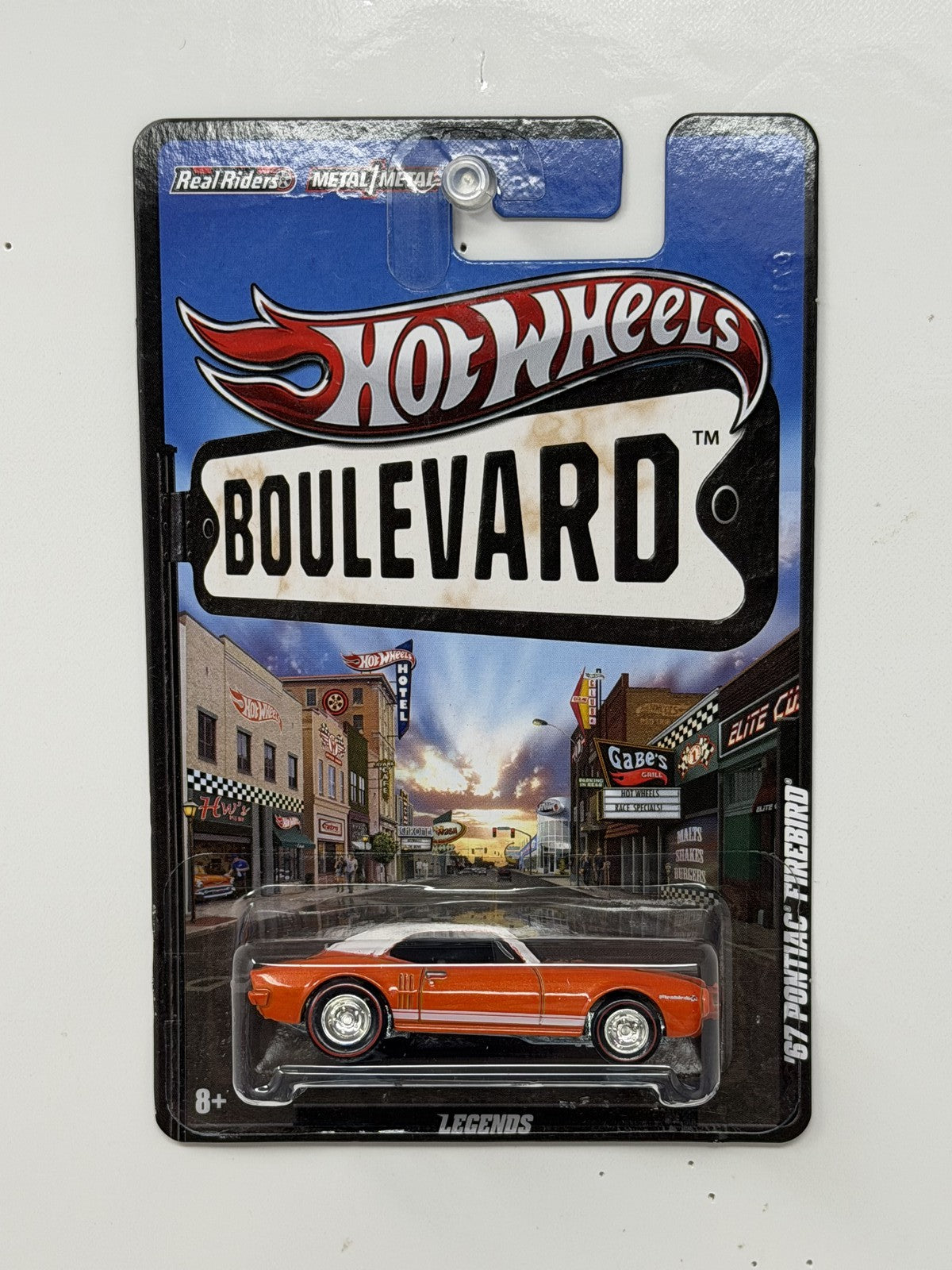 Hot Wheels Boulevard 1967 Pontiac Firebird 1:64 Diecast Real Riders