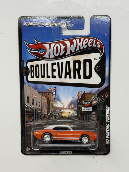 Hot Wheels Boulevard 1967 Pontiac Firebird 1:64 Diecast Real Riders
