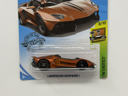 Hot Wheels Super Treasure Hunt Lamborghini Aventador J Exotics 1:64 Diecast STH