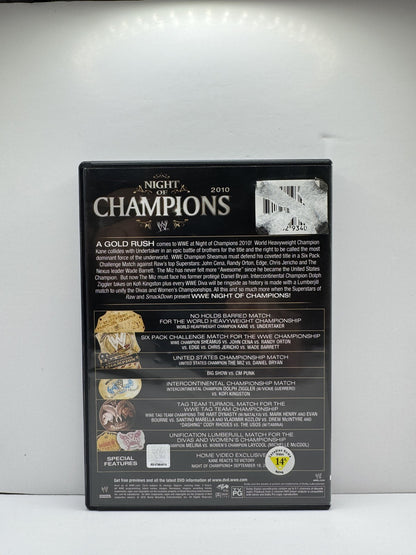 WWE Night of Champions 2010 (DVD) WWE Wrestling