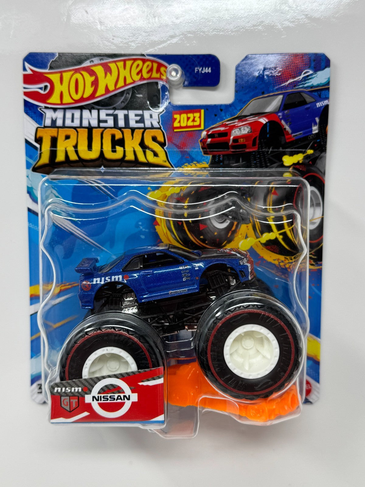 Hot Wheels Monster Trucks Treasure Hunt Nissan GT-R R34 Nismo 1:64 Diecast