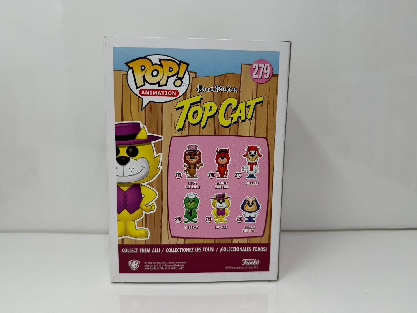 Funko Pop! Animation Hanna Barbera Top Cat #279 Top Cat Vinyl Figure