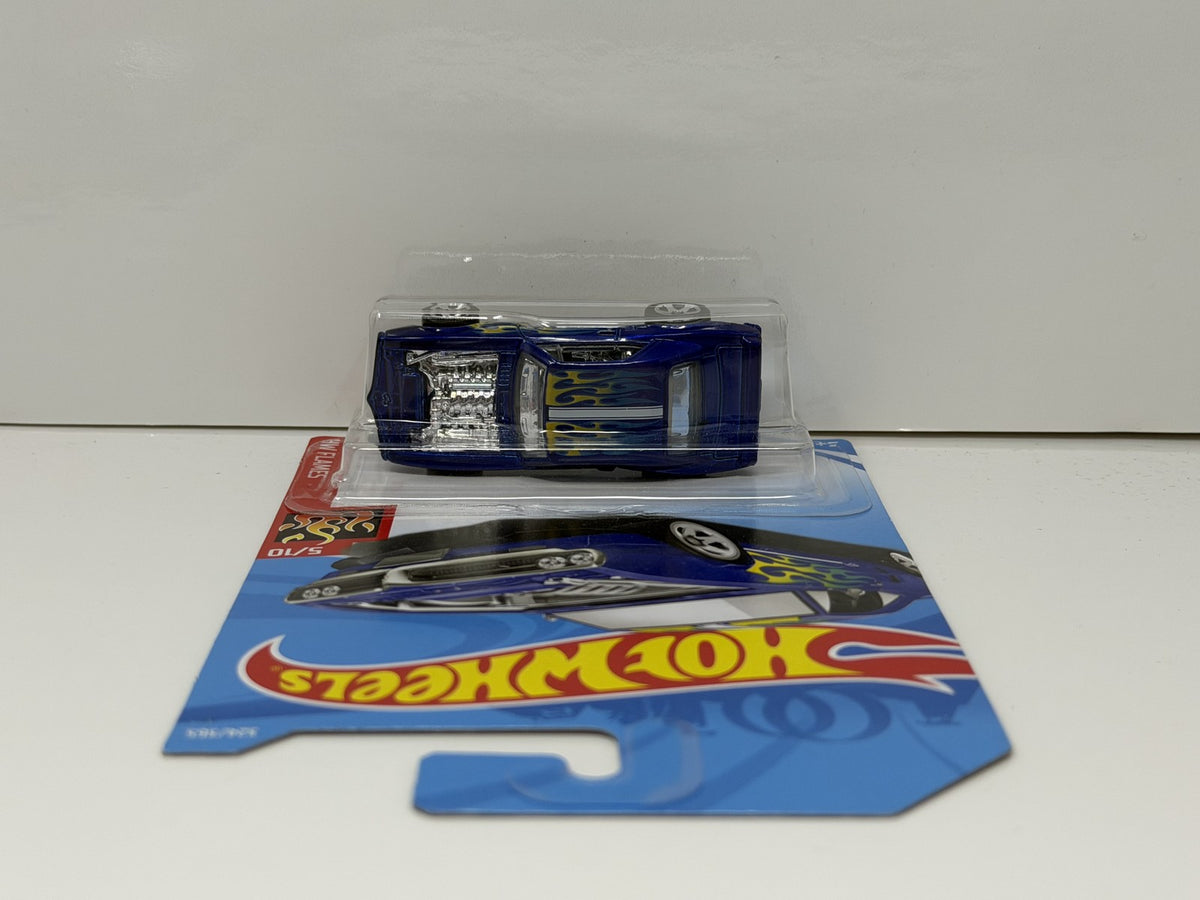 Hot Wheels Flames 1967 Pontiac Firebird 1:64 Diecast Blue