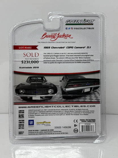 Greenlight Barrett-Jackson 1969 Chevrolet COPO Camaro ZL1 1:64 Diecast