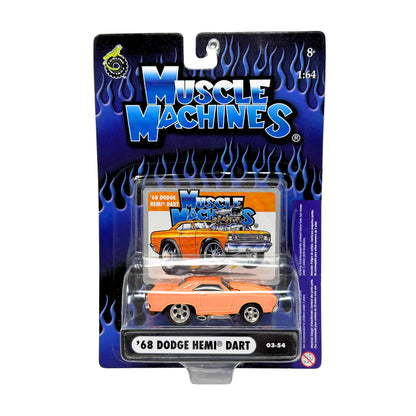 Muscle Machines 1968 Dodge Hemi Dart 1:64 Diecast