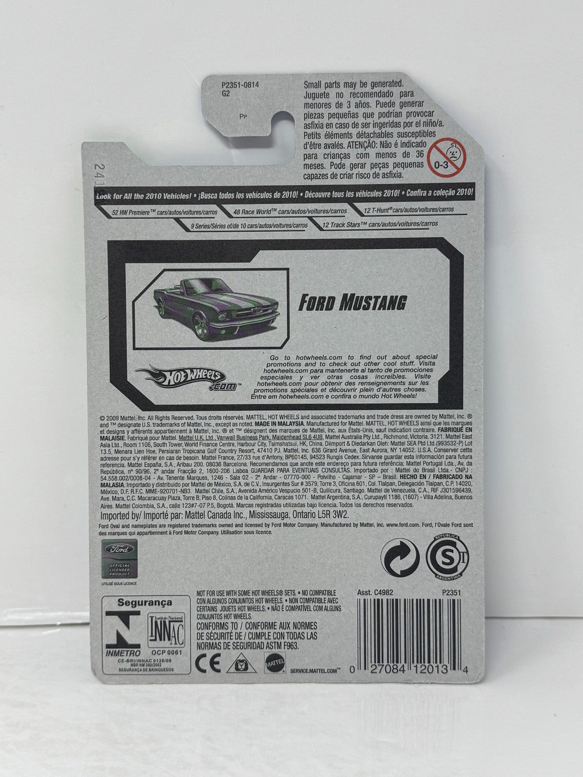 Hot Wheels Treasure Hunt Ford Mustang 1:64 Diecast