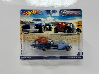 Hot Wheels Premium Team Transport #32 1932 Ford Speed Waze 1:64 Diecast