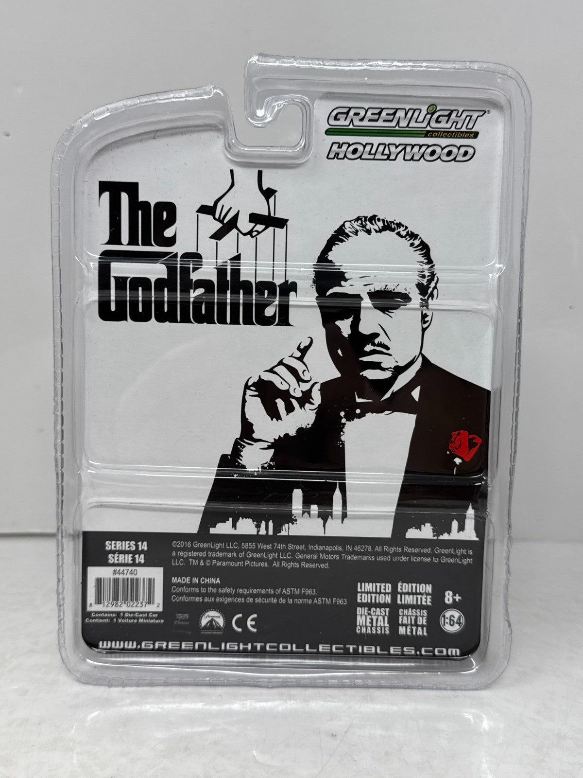 Greenlight Hollywood The Godfather 1955 Cadillac Fleetwood Series 60 164 Diecast