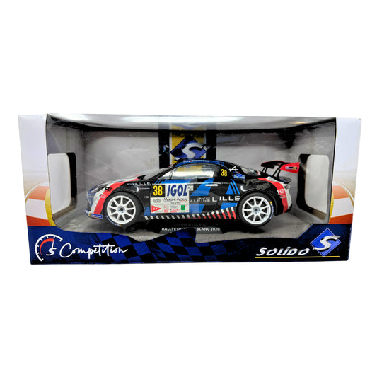 Solido Alpine A110 RGT Rallye Du Mont Blanc #38 1:18 Diecast