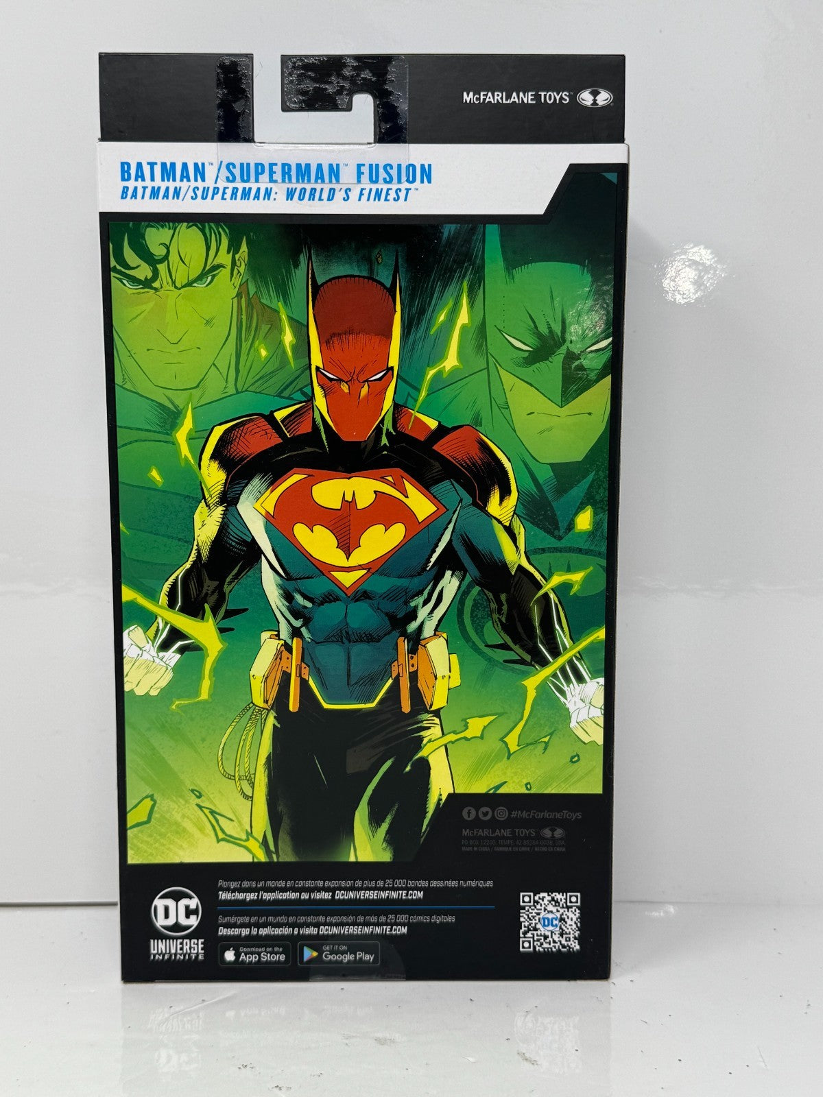 McFarlane DC Multiverse World's Finest Batman/Superman Fusion Action Figure