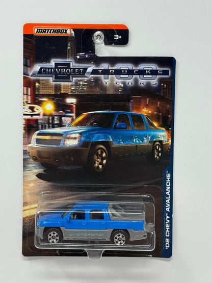 Matchbox Chevrolet Trucks 100 Years 2002 Chevy Avalanche 1:64 Diecast